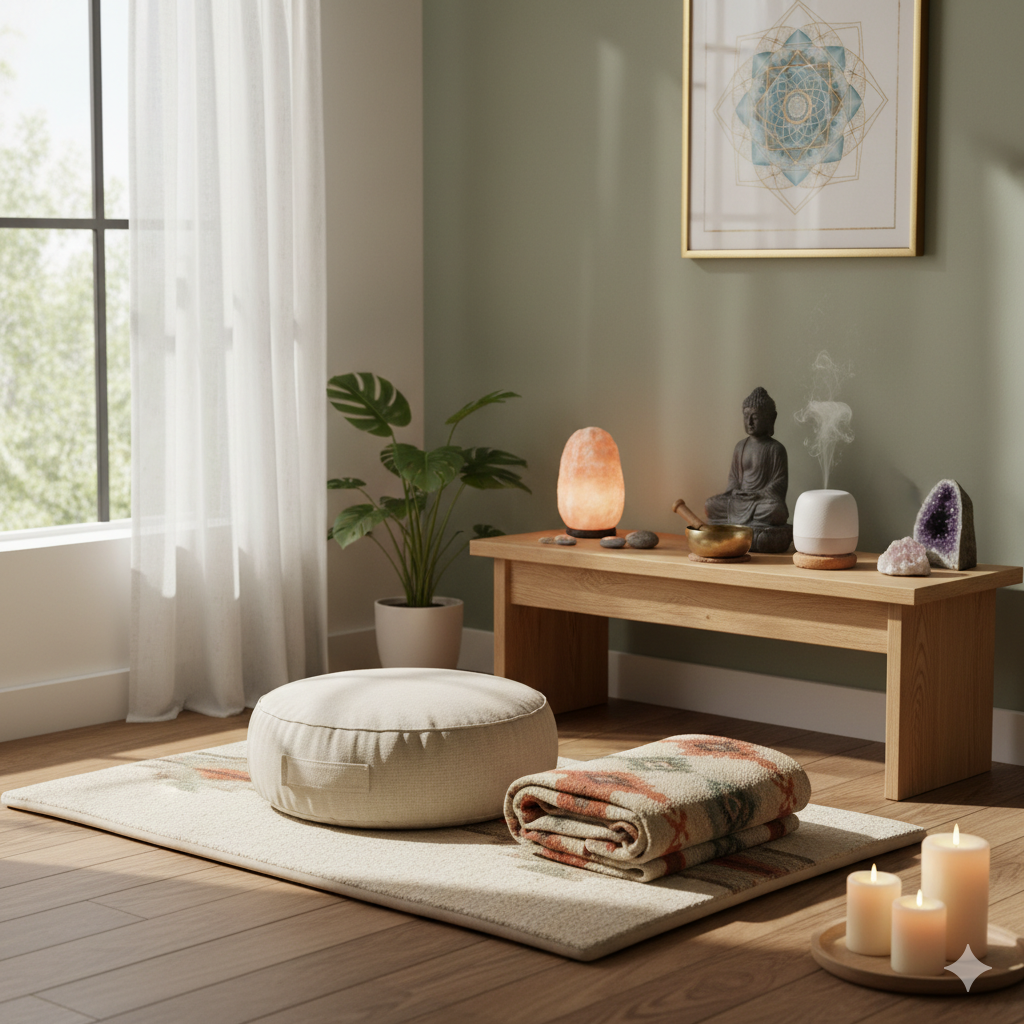 Meditation Space Setup